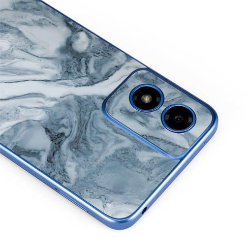 Ocean Blue Marble Moto G Play 4G (2024) Skin