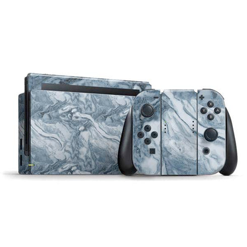 Ocean Blue Marble Nintendo Skins