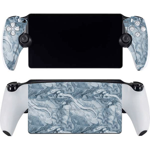 Ocean Blue Marble PlayStation PS5 Skins