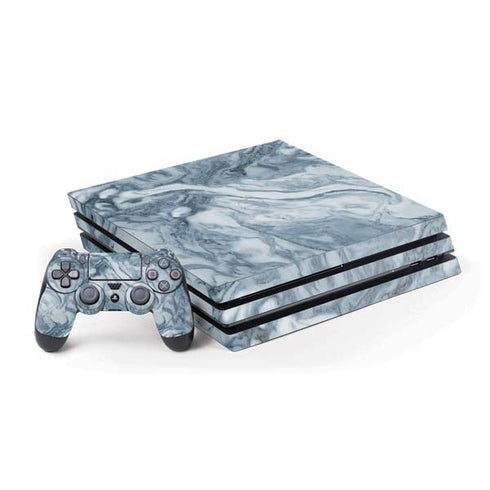 Ocean Blue Marble PlayStation PS4 Skins