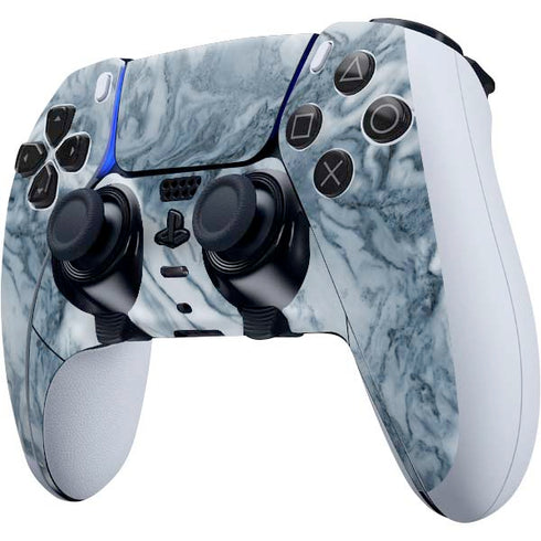 Ocean Blue Marble PS5 DualSense Edge Pro Controller Skin