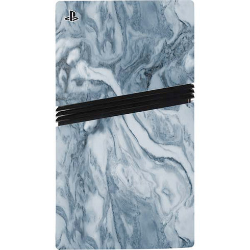Ocean Blue Marble PS5 Pro Disk Bundle Skin
