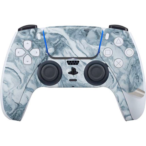 Ocean Blue Marble PS5 Pro Disk Bundle Skin