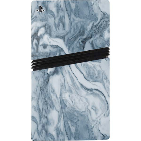 Ocean Blue Marble PS5 Pro Disk Console Skin