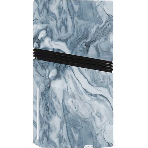 Ocean Blue Marble PS5 Pro Disk Console Skin