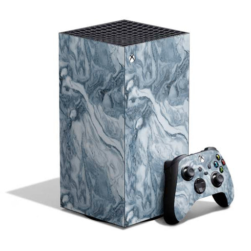 Ocean Blue Marble XBox Series X Digital Edition Bundle Skin