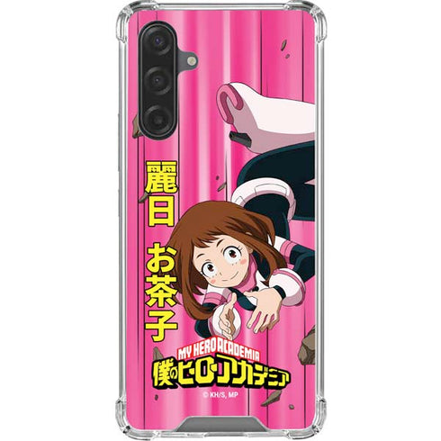 My Hero Academia Ochaco Uraraka Season 4 Galaxy A17 Clear Case