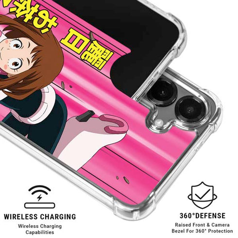 My Hero Academia Ochaco Uraraka Season 4 Galaxy S26 Clear Case