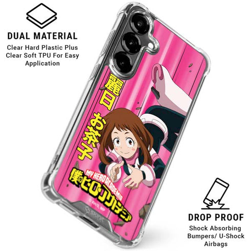 My Hero Academia Ochaco Uraraka Season 4 Galaxy S26 Clear Case