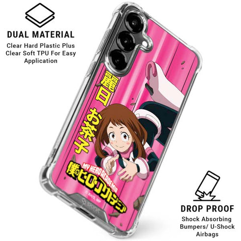My Hero Academia Ochaco Uraraka Season 4 Galaxy S26 Plus Clear Case