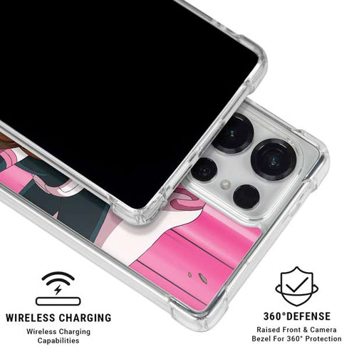 My Hero Academia Ochaco Uraraka Season 4 Galaxy S26 Ultra Clear Case