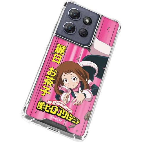 My Hero Academia Ochaco Uraraka Season 4 Moto G 5G (2025) Clear Case
