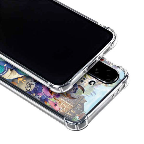 Disney Monsters University Official Poster Galaxy A36 5G Clear Case