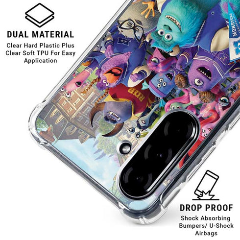 Disney Monsters University Official Poster Galaxy A36 5G Clear Case