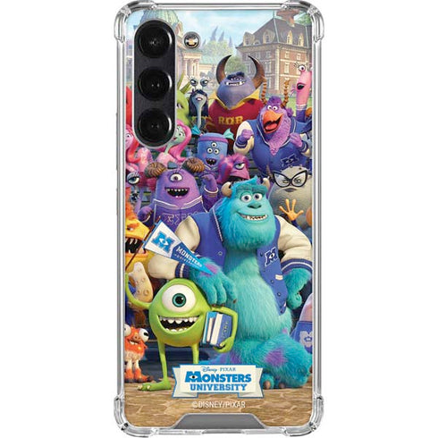 Disney Monsters University Official Poster Galaxy S24 FE Clear Case