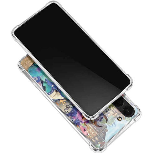 Disney Monsters University Official Poster Galaxy S24 FE Clear Case