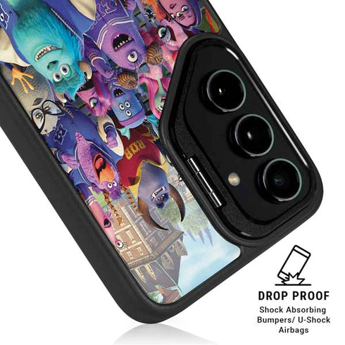 Disney Monsters University Official Poster Galaxy S25 Kickstand Case
