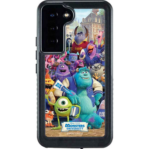 Disney Monsters University Official Poster Galaxy S24 Plus Waterproof Case