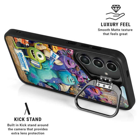 Disney Monsters University Official Poster Galaxy S25 Ultra Kickstand Case