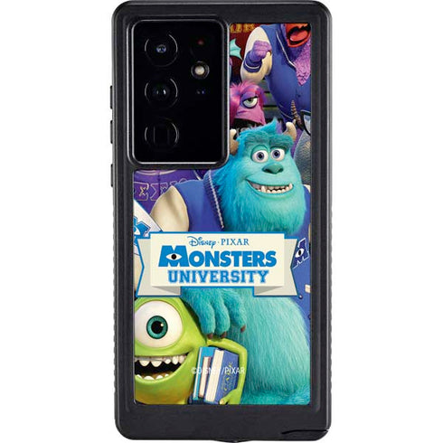 Disney Monsters University Official Poster Galaxy S24 Ultra Waterproof Case