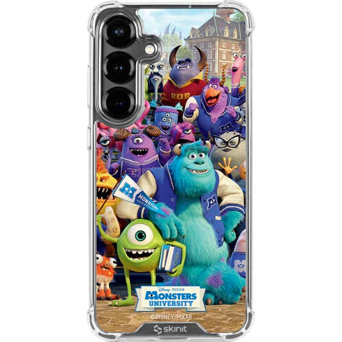Disney Monsters University Official Poster Galaxy S26 Plus Clear Case