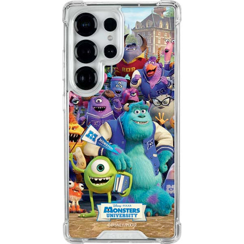 Disney Monsters University Official Poster Galaxy S26 Ultra Clear Case