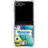 Disney Monsters University Official Poster Galaxy Z Flip7 Clear Case