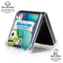 Disney Monsters University Official Poster Galaxy Z Flip7 Clear Case