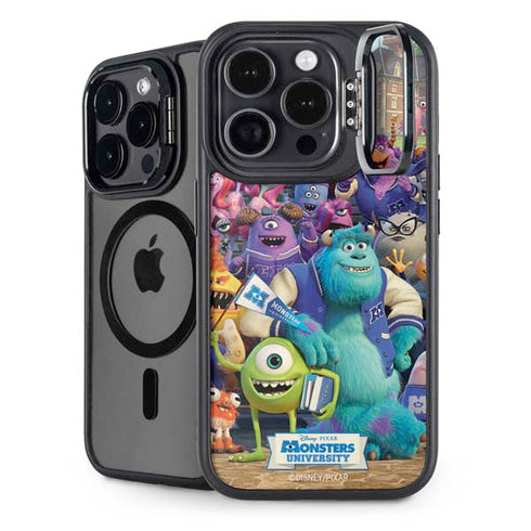 Disney Monsters University Official Poster iPhone 14 Pro Kickstand Case