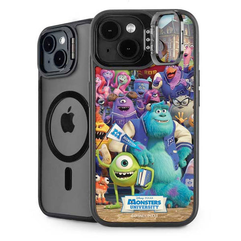 Disney Monsters University Official Poster iPhone 15 Plus Kickstand Case