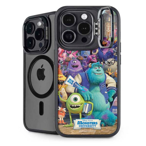 Disney Monsters University Official Poster iPhone 15 Pro Max Kickstand Case