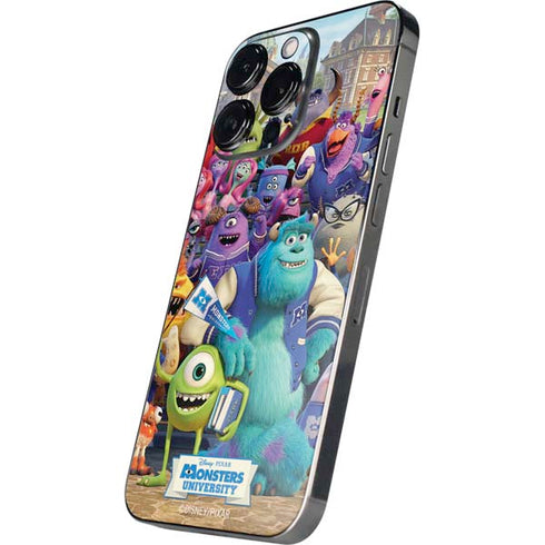 Disney Monsters University Official Poster iPhone 15 Pro Max Skin