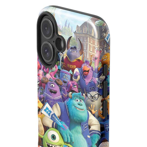 Disney Monsters University Official Poster iPhone 16 Plus Impact Case