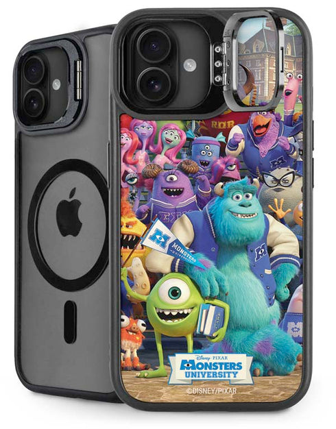 Disney Monsters University Official Poster iPhone 16 Plus Kickstand Case
