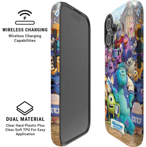 Disney Monsters University Official Poster iPhone 16 Plus Magsafe Impact Case