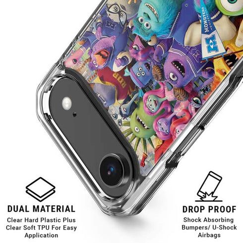 Disney Monsters University Official Poster iPhone 17 Air Clear Case