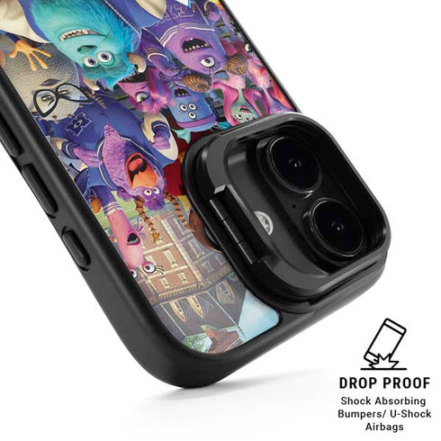 Disney Monsters University Official Poster iPhone 17 Kickstand Case
