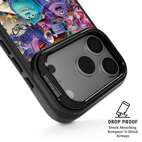 Disney Monsters University Official Poster iPhone 17 Pro Kickstand Case
