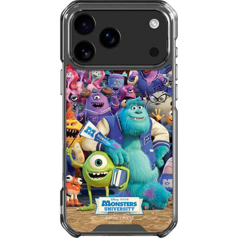 Disney Monsters University Official Poster iPhone 17 Pro Max Clear Case