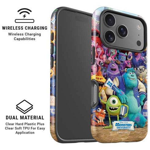 Disney Monsters University Official Poster iPhone 17 Pro Max Magsafe Impact Case