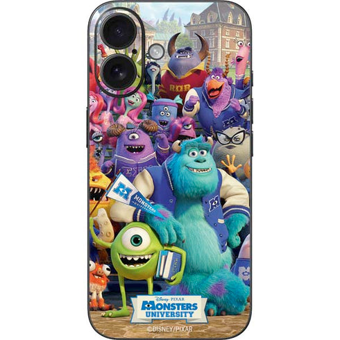 Disney Monsters University Official Poster iPhone 17 Skin
