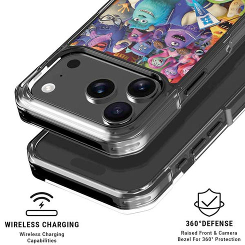 Disney Monsters University Official Poster iPhone 18 Pro Clear Case