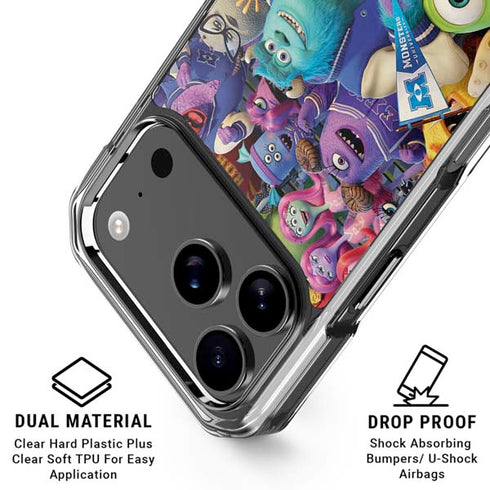 Disney Monsters University Official Poster iPhone 18 Pro Clear Case
