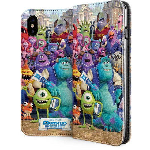 Disney Monsters University Official Poster iPhone 8 Folio Case