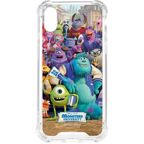 Disney Monsters University Official Poster iPhone XS Clear Case