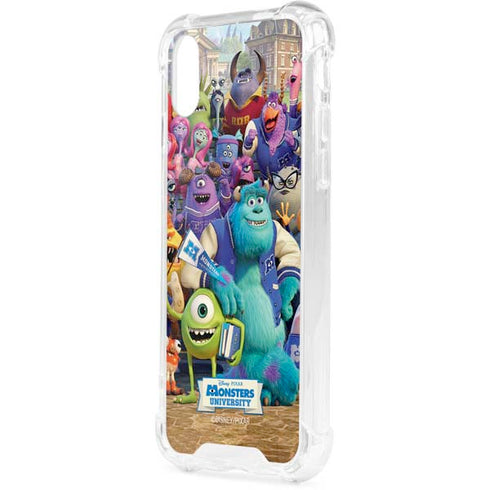 Disney Monsters University Official Poster iPhone XS Clear Case