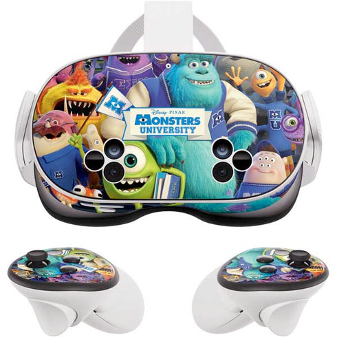 Disney Monsters University Official Poster Meta Quest 3S Skin