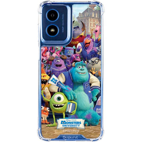 Disney Monsters University Official Poster Moto G 5G (2024) Clear Case