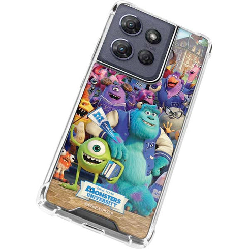 Disney Monsters University Official Poster Moto G Play 5G (2025) Clear Case