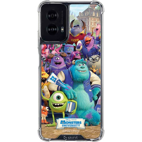 Disney Monsters University Official Poster Moto G Power 5G (2024) Clear Case